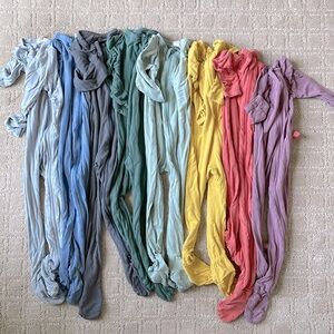 KYTE baby 12-18months zippered footies